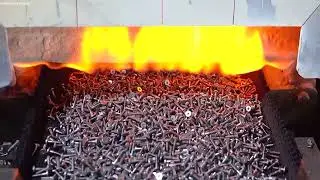 Inside Automated American Screw Factory