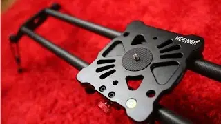Unboxing: Günstiger Slider von NEEWER für DSLR Kameras [German/Deutsch]