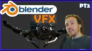 3D Modeling a CGI Drone in Blender for VFX