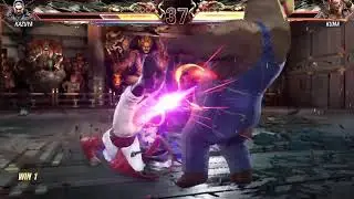 Tekken 8 VS battle P1 NS P2 NSJ