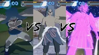 Naruto X Boruto STORM Connections - Kid Sasuke VS Teen Sasuke VS Adult Sasuke Moveset Comparisons