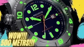 FeelNever 500 m. Лучшие дайверские часы! смотрим механизм!