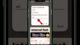 Best DNS setting for faster internet & ad blocker | Free Fire Max Game Plye PngI Private DNS setting