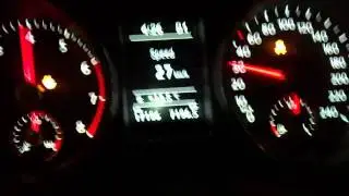 vw golf 1.4 tsi dsg 160hp 240nm 0-100 cold weather acceleration