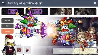 Maplestory M - Lvl 196 Evan Chaos Pierre and Chaos Von Bon Run!