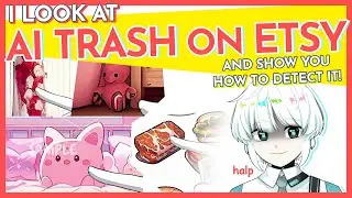 Going down the RABBIT HOLE of AI generated VTuber Assets on ETSY