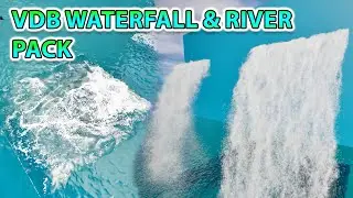 VDB Waterfall River Pack | Unreal Marketplace