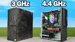 How Far Can I Upgrade This $56 Trash Office PC?!
