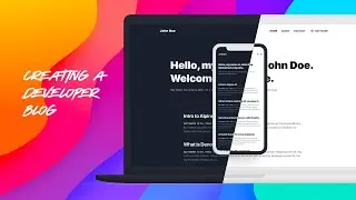 Creating a Developer Blog
