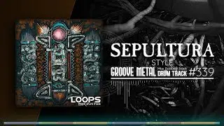 Groove Metal Drum Track / Sepultura Style / 155 bpm