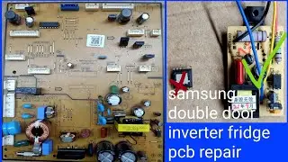 samsung double door inverter fridge pcb repair