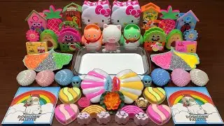 Mixing Random Things Into GLOSSY Slime !! Satisfying Slime Smoothie Videos | Best Slime! 