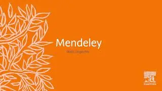 Tutorial Mendeley | Web importer