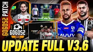 UPDATE GOGOSZ PATCH  FULL V3.6 - PES 2021 PC: Temporada 2023 com Kits e Elencos Atualizados! Mod 4K