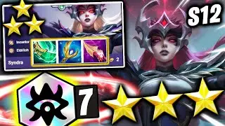 *NEW SYNDRA 3 ⭐⭐⭐ RE-ROLL COMP!* - TFT SET 12 Guide Teamfight Tactics PBE Best Builds Game!