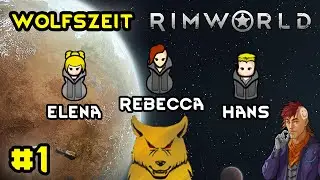 Rimworld 4k #1 The beginning of Elena's, Rebecca's and Hans Story