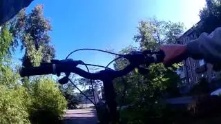 Утренняя покатушка на велосипеде