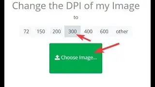 Dpi converter of image and pdf