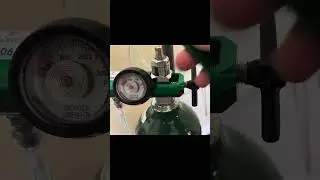 Turning on portable oxygen 
