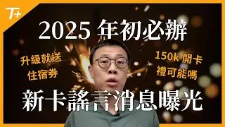 2025展望系列Part 2🧧必辦卡及新卡資訊！Hilton聯名卡不辦太可惜！阿拉斯加航空將發行高階信用卡！Chase將有開卡禮150k點數的高階商業卡？Citi的Strata雙新卡進入最後推出階段？