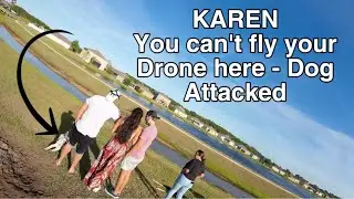 DJI AVATA | DRONE ATTACKED BY A DOG NAME KAREN | 😡