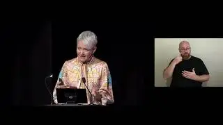 Auslan | 2023 Betty Churcher AO Memorial Oration with Maria Balshaw CBE