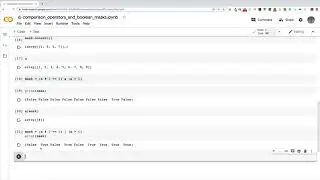 04 21 Comparison Operators And Boolean Masks