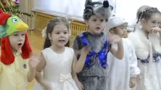 Новогодний утренник в детском садике Берлек