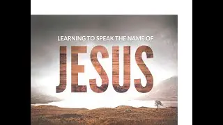 I SPEAK JESUS