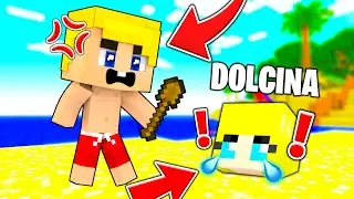 Mio FIGLIO SOTTERRA Mia FIGLIA Sotto La SABBIA! - MINECRAFT FAMIGLIA