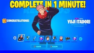 How To COMPLETE ALL BREAK THE CURSE QUESTS in Fortnite! (Jujutsu Kaisen Quests)