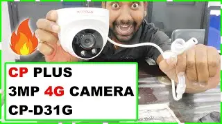 CP Plus 4G Camera Review: Unboxing and First Impressions | cp-d31g | cp plus 4g sim camera price
