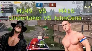 Pro Gameplay 21 Kills || TDM Match || M416 VS M249