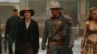 Legends of Tomorrow | Jonah Hex & Zari Tomaz Scenes (3x18)