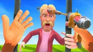 IMPALING Zoo Visitors with Harpoon - I Am Monkey VR