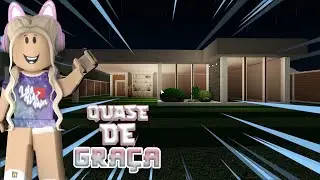 HOW TO BUILD A HOUSE IN BLOXBURG WITHOUT SPENDING ALMOST ANYTHING!