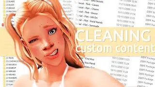 Watch & chat with me clean & organise my custom content