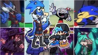 FNF - GROOVY BRASS EX BUT EVERY TURN A DIFFERENT COVER IS USED 🎶