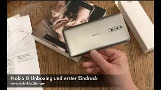 Nokia 8 unboxing and first impression