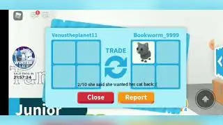 Rating my trade history in adopt me.