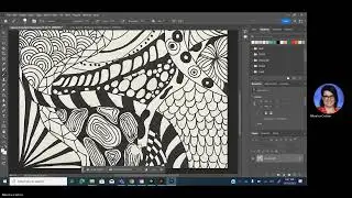 2- Painting Your Line Drawing with Paint Bucket
