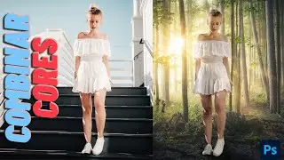 Combinar cores de duas fotos diferentes  - Harmonização com Neural Filter ( Adobe PhotoShop 2022)