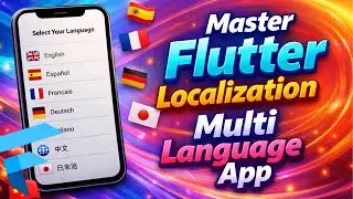 Master Flutter Localization Step-by-Step | Multi-Language App Tutorial