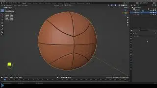 Blender Tutorial  Make A 3D Basketball   Beginners 720p