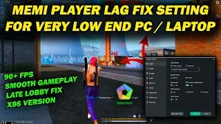 Memu Player Settings For Low End Pc | Memu Play Lag Fix | Memu Play Lag Fix Free Fire 