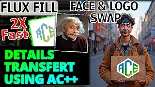ComfyUI Tutorial : How To Use ACE++ for Face and Logo Swaping 