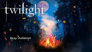 Bonfire with Jacob🌲🔥Twilight Ambience ASMR