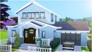 👪SPLIT LEVEL FAMILY HOME // The Sims 4: Speed Build
