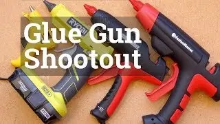 Workshop glue guns compared
