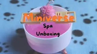 Miniverse Spa | Bath bomb Fail | Talking